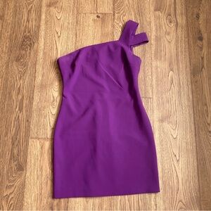 Likely Purple Packard One Shoulder Dress